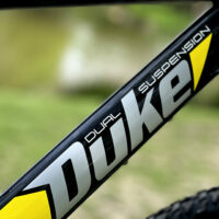 Dallingridge Duke DS Full Suspension Mountain Bike, 26" Wheel - Black/Yellow - Image 10