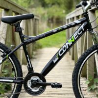 Basis Connect Hardtail Mountain Bike, 26" Wheel - Black/Green - Image 2