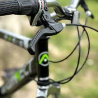 Basis Connect Hardtail Mountain Bike, 26" Wheel - Black/Green - Image 4