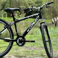 Basis Connect Hardtail Mountain Bike, 26" Wheel - Black/Green - Image 9
