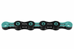 KMC Chain Diamond Like Coating 116 Link 11 Speed - Black/Celeste