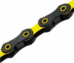 KMC Chain Diamond Like Coating 126 Link 12 Speed - Black/Yellow