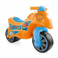 Dolu Hot Wheels Ride-On Moto - Orange/Blue