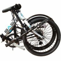 Dallingridge Freedom Folding Commuter Bicycle, 20" Wheel, 6 Speed - White - Image 2