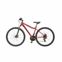Coyote Alpine Ladies Hybrid Bicycle, 700c Wheel, 21 Speed - Metallic Red - Image 5
