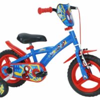 Imperfect Huffy Marvel Spiderman & Friends 12" Kids Bike - Blue/Red - Image 2