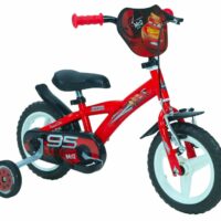Huffy Disney Cars 12" Kids Bike - Gloss Red - Image 2