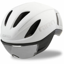 Giro Vanquish Mips Aero Road Bike Safety Helmet - Matt White/Silver