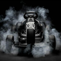 Xootz Comet Kids Electric Go Kart, 400w - Black - Image 5