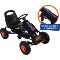 Xootz Nerf Thunder Kids Pedal Go Kart w/ Darts - Image 2