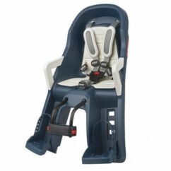 Polisport Guppy Mini Front Childseat - Jean Blue/Cream