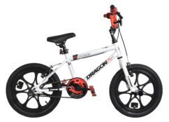 Dallingridge Dragon Slayer 16" Kids MAG BMX Bike - White/Red