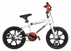 Dallingridge Dragon Slayer 16" Kids MAG BMX Bike - White/Red