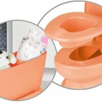 Dolu Toddlers Bathroom Educational Development Training Potty - Orange - Image 2