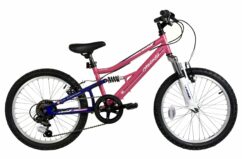 Imperfect Dallingridge Melody 20" Girls Full Suspension Mountain Bike - Pink/Blue