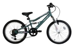 IMPERFECT Dallingridge Melody 20" Girls Full Suspension Mountain Bike - Metallic Teal/White