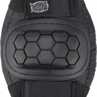 Xootz Kids 6 Piece Skate & BMX Knee Elbow and Wrist Pads Set Pad - Black - Image 4