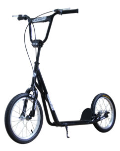 1080 BMX Style Commuter Scooter, 16" Wheel - Black
