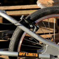 XN Area 44 20" Freestyle BMX Bike w/ 360 Gyro - Metallic Grey/Orange - Image 5