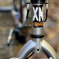 XN Area 44 20" Freestyle BMX Bike w/ 360 Gyro - Metallic Grey/Orange - Image 6