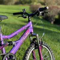 Basis Princess 20" Girls Full Suspension Mountain Bike - Pearl Purple/Pink - Image 2