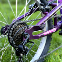 Basis Princess 20" Girls Full Suspension Mountain Bike - Pearl Purple/Pink - Image 8
