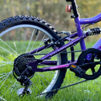 Basis Princess 20" Girls Full Suspension Mountain Bike - Pearl Purple/Pink - Image 10