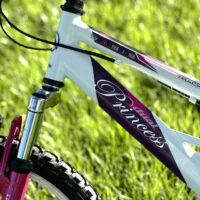 IMPERFECT Basis Princess 20" Girls Full Suspension Mountain Bike - White/Pink - Image 3