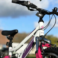 IMPERFECT Basis Princess 20" Girls Full Suspension Mountain Bike - White/Pink - Image 10