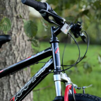 Basis Raptor Junior Hardtail Mountain Bike, 20" Wheel - Gloss Black/Red - Image 6