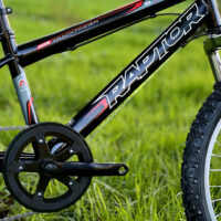 Basis Raptor Junior Hardtail Mountain Bike, 20" Wheel - Gloss Black/Red - Image 12