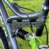 Dallingridge Crossbow Junior Full Suspension Mountain Bike, 24" Wheel - Graphite/Lime - Image 12