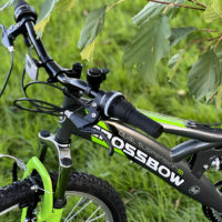 Dallingridge Crossbow Junior Full Suspension Mountain Bike, 24" Wheel - Graphite/Lime - Image 5