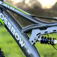 Dallingridge Crossbow Junior Full Suspension Mountain Bike, 24" Wheel - Graphite/Lime - Image 8