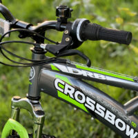 Dallingridge Crossbow Junior Full Suspension Mountain Bike, 24" Wheel - Graphite/Lime - Image 10