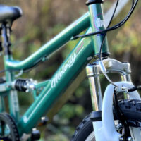 Dallingridge Melody 20" Girls Full Suspension Mountain Bike - Metallic Teal/White - Image 3