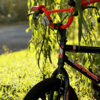 Imperfect XN Urban Shark Kids 16" BMX Bike - Gloss Black/Red - Image 2