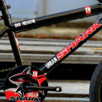 Imperfect XN Urban Shark Kids 16" BMX Bike - Gloss Black/Red - Image 5