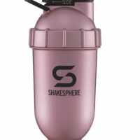 ShakeSphere Shaker Tumbler - Rose Gold/Black - Image 3