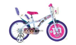 Dino LOL Surprise 14in Bike - White