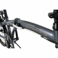 Dawes Kingpin Folding Bicycle, 20" Wheel, 7 Speed - Grey - Image 7