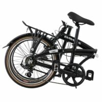Dawes Jack Folding Bicycle, 20" Wheel, 6 Speed - Black - Image 2
