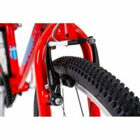 Squish Junior Mountain Bike - 26" Wheel - 13" Lightweight Alloy Frame - Red - Image 3