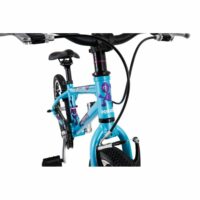 Squish Junior Mountain Bike - 18" Wheel - 9.5" Lightweight Alloy Frame - Aqua - Image 6