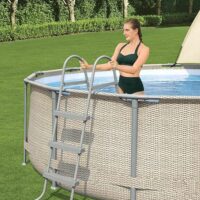 Bestway Swimming Pool Power Steel 13 x 42/3.96m x 1.07m Pool Set Outdoor - Image 3