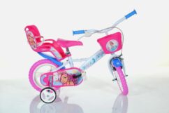 Dino Alyssa 12" Kids Bike - White/Pink