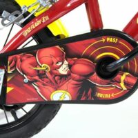 Dino Flash Kids 14" Wheel Bike - Red/Yellow - Image 2