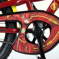 Dino Flash Kids 20" Wheel Bike - Red/Yellow - Image 2