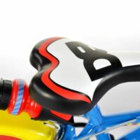 Dino Superman Kids 16" Wheel Bike - Blue/Red - Image 4