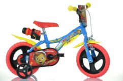 Dino Pinocchio Kids 12" Wheel Bike - Blue/Red/Yellow